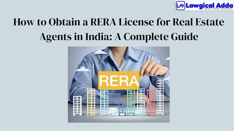How to Obtain a RERA License for Real Estate Agents in India: A ...
