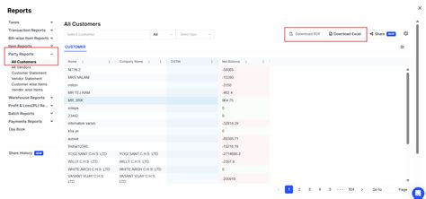 How to download report of total payment payable to vendor and ...