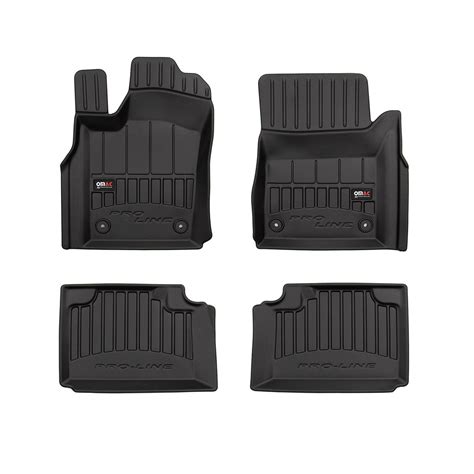 OMAC Premium Floor Mats Liner for Dodge Durango 2011-2015 Black TPE 4 ...