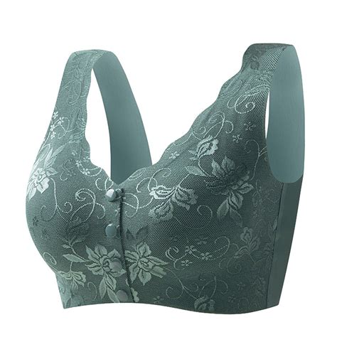 Bigersell Comfortable Bras for Older Women Front Close Bras for Women ...