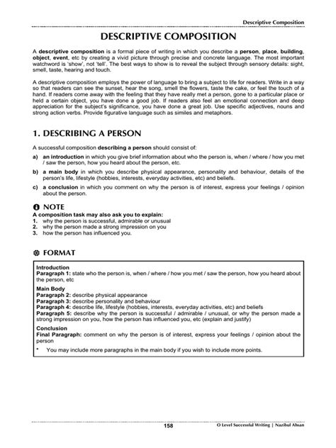 Image result for Descriptive Composition