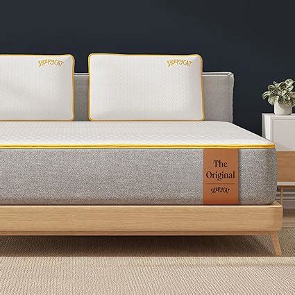 SleepyCat Original Ortho Mattress with AirGen™ Memory Foam | Medium ...