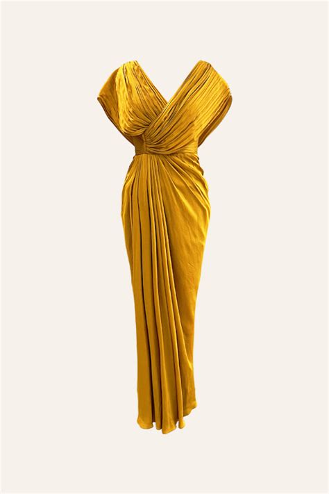 Golden Glow Gown – Āroka