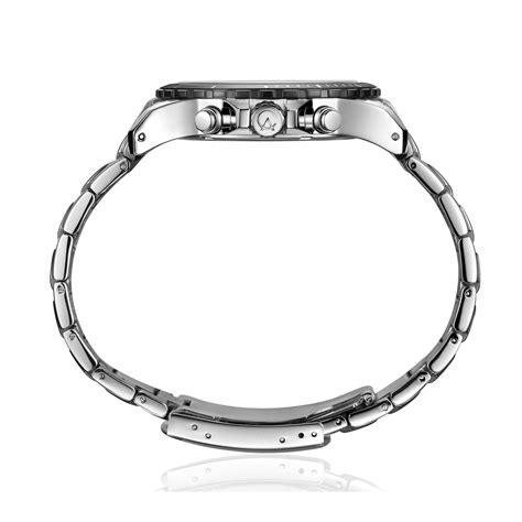 AC 6141 MCB Chronograph For Men – Silver