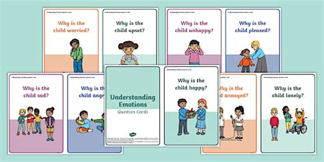 Understanding Emotions Question Cards