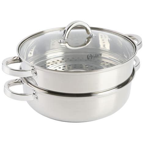 Amazon.com: Oster Sangerfield Stainless Steel Cookware 5-Quart Pasta ...