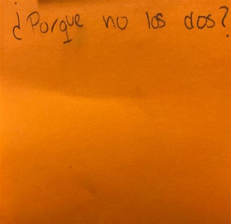 ¿Porque no los dos? – The Answer Wall