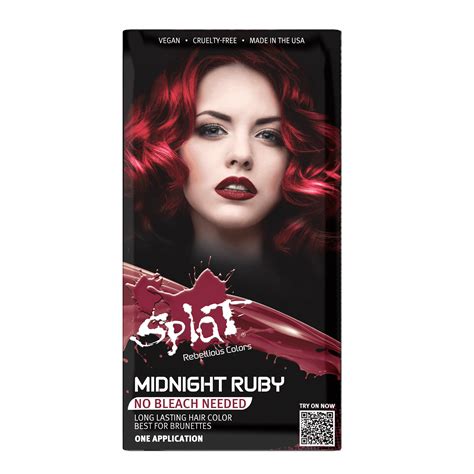 Rich Ruby Red Hair Color