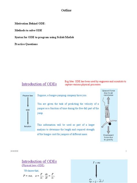 Image result for MATLAB Ode Practice Problems