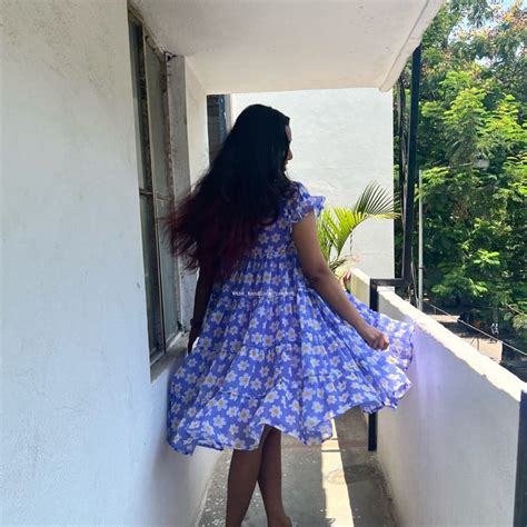 Lavender 4 tier georgette dress – The Handloom Project