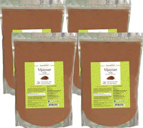 Buy AYURVEDIC LIFE VIJAYSAR POWDER - 1 KG VALUE PACK OF 2 Online & Get ...
