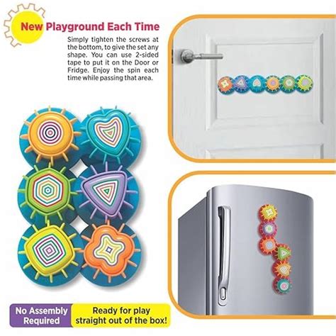 Goyal's Spinning Joy - A Shape ‘N’ Spin Gear Sorter, Developmental Act