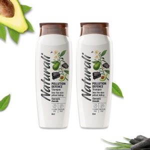 Naturali Pollution Defence Shampoo With Charcoal & Avocado 80 ML(Pack ...
