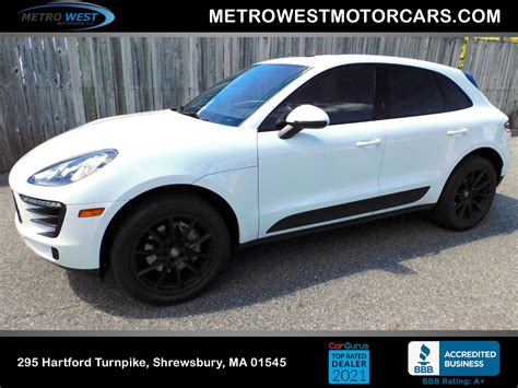 Used 2017 Porsche Macan S AWD For Sale ($41,800) | Metro West Motorcars LLC Stock #B14649