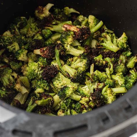 Air Fryer Frozen Broccoli Recipe - Build Your Bite