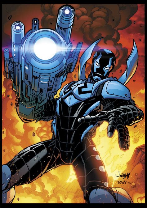 Blue Beetle by Tonywash on deviantART | Blue beetle, Dc comics heroes ...