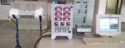 ASTM C335 Based Thermal Insulation Testing set up on pipeline ...
