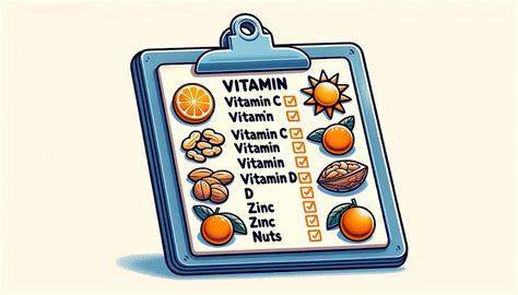 Vitamins for Fighting Colds: The Checklist