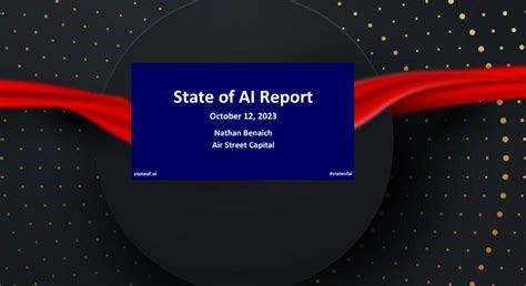 State of AI Report, 2023