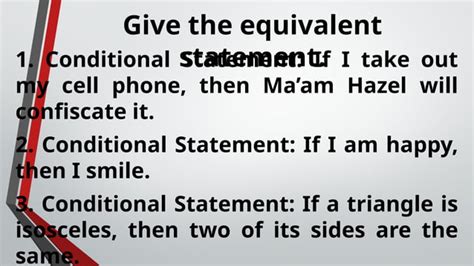 Image result for Conditional Equivalences