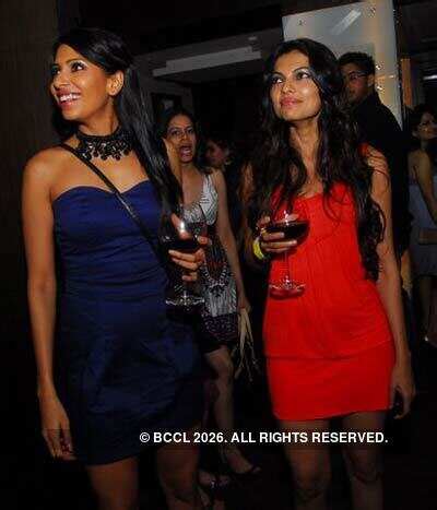 Sanya and Smita during Blenders pride tour aftershow party at F Grill ...