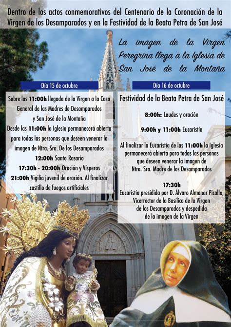 La imagen de la Virgen Peregrina llega a la Iglesia de San José de la ...