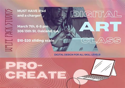 March Procreate Digital Art Skills, 306 13th St, Oakland, 7 March 2024 ...