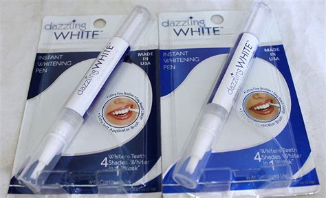 Dazzling White Professional Strength Teeth Whitening Pens Two Pack ...