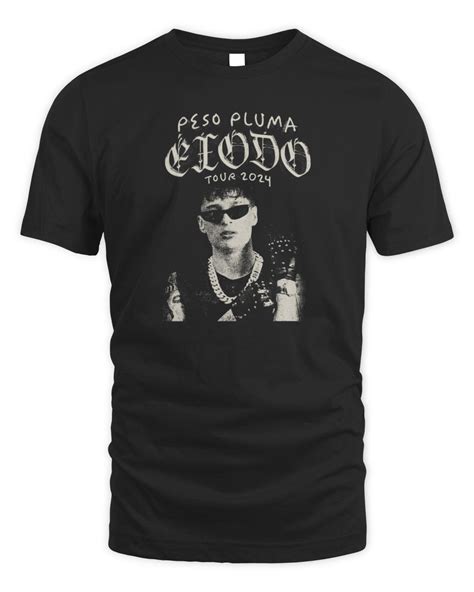 Peso Pluma Merch Exodo Tour 2024 Tee
