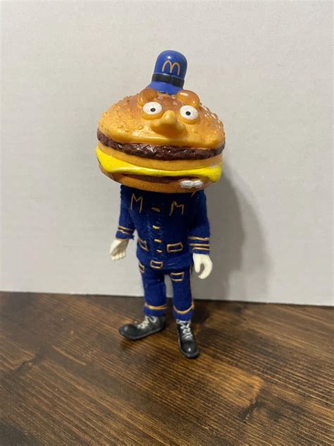 Vintage 1976 Mcdonald's Officer Big Mac Mcdonaldland Toys Beautiful ...