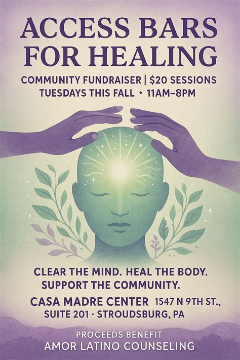 Access Bars for Healing | Amor Latino Counseling