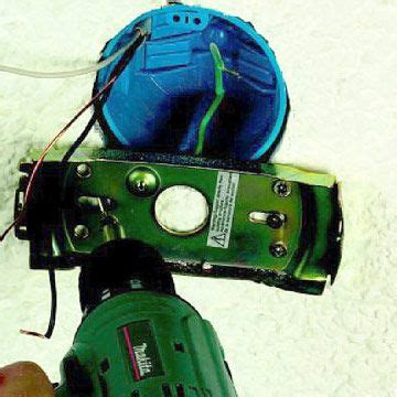 Image result for Install Old Work Ceiling Box