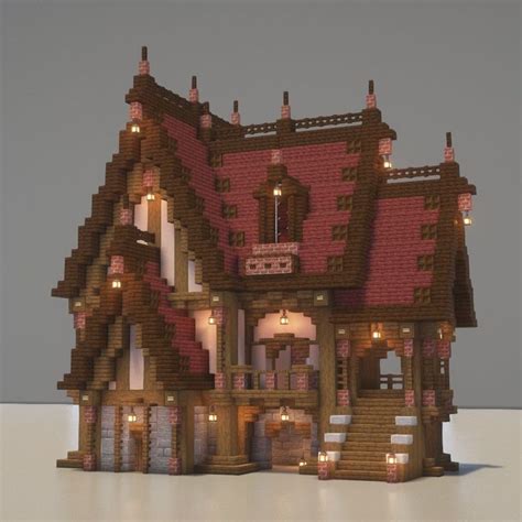 Minecraft Big House Tutorial 的图像结果