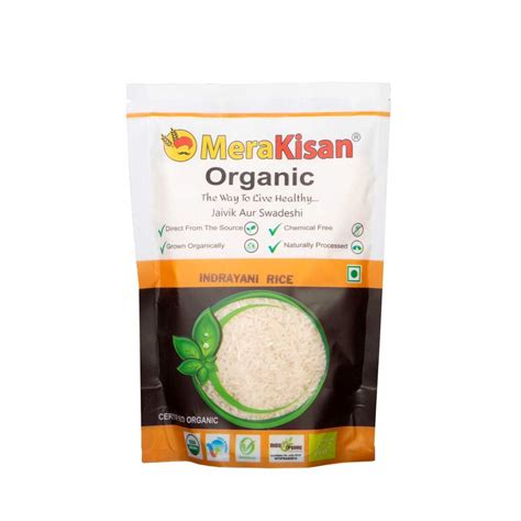 MeraKisan Organic Indrayani Rice , 1000 gram : Amazon.in: Grocery ...