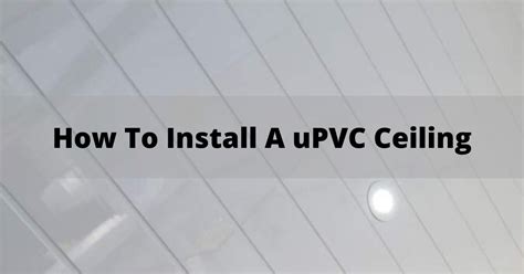 Image result for How to Install PVC Ceiling