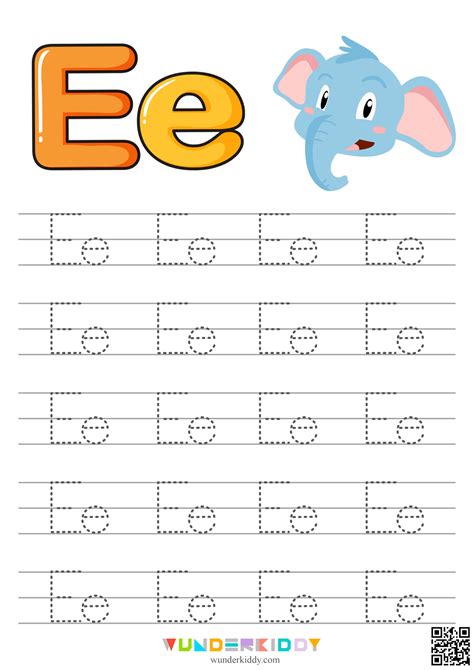 Printable Alphabet Tracing Worksheet for Kindergarten | Pre writing ...