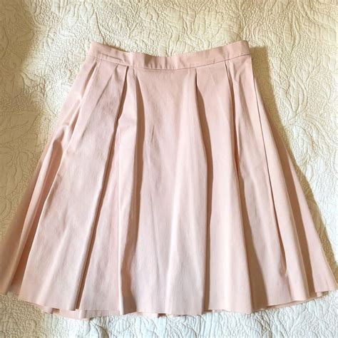 Light Pink Pleated Skirt