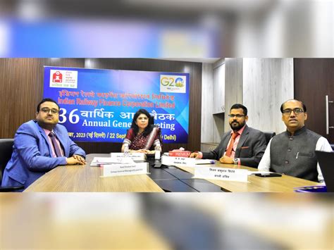 IRFC holds its 36th Annual General Meeting; net profit nears Rs 6,337 ...