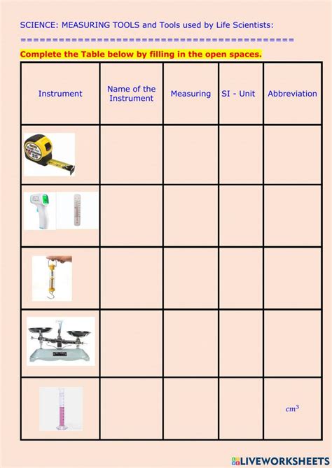Science Measuring Tools 的图像结果