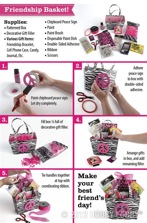 Make a DIY friendship basket for an awesome gift this Valentine's Day ...