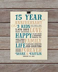 15 Year Wedding Anniversary by Anniversary Gifts 15 Year Anniversary Present For Him 15 Year Wedding Anniversary