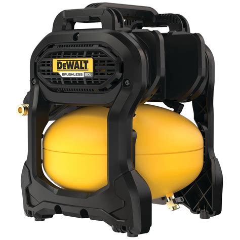 DEWALT 20V MAX 2-1/2 Gallon. Brushless Cordless Air Compressor (Tool ...