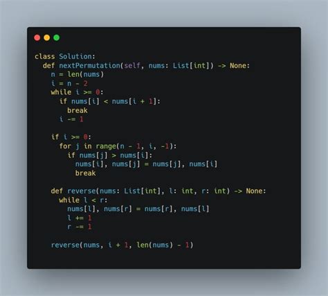 Next Permutation LeetCode Example in Python in Hindi 的图像结果