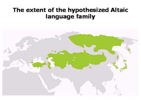 Image result for Altaic Languages Tree