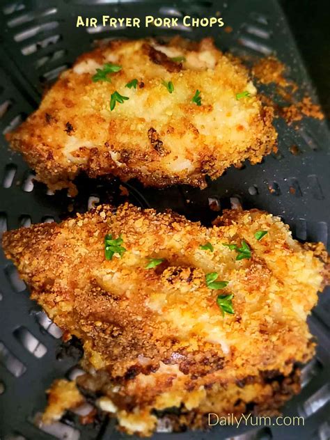 air-fryer-fried-boneless-pork-chops - Daily Yum