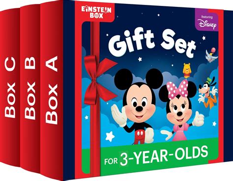 Einstein Box Featuring Disney Birthday Gift Set for 3 Year Old Boys ...