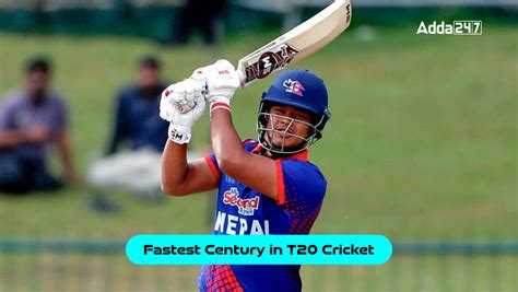 Fastest Century in T20 International Cricket, Check the List