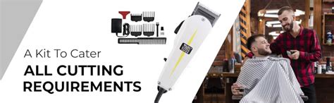 Wahl 08466-424 Corded Super Taper Hair Clipper; 6000 rpm; 1-2 mm ...