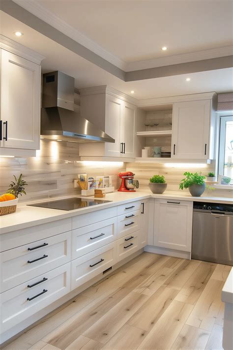 15 Popular Flooring Ideas For White Kitchen Cabinets (2026)