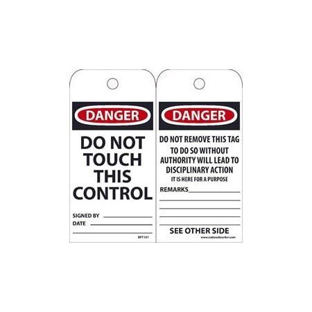 Nmc TAGS, DO NOT TOUCH THIS CONTROL, RPT137 | Zoro